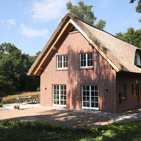 Reetdachhaus In Der Bremer Schweiz Esterno foto